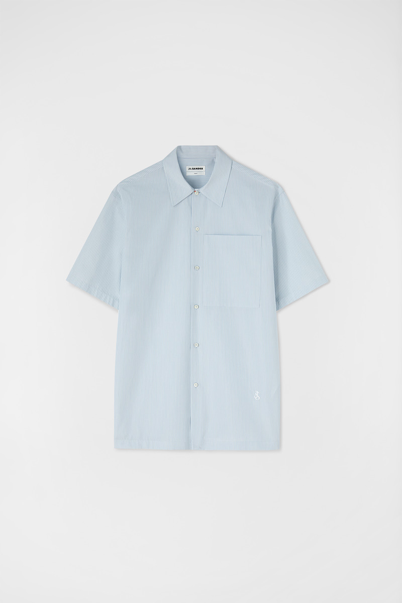 JIL SANDER ピンストライプ シアー シャツ JIL SANDER - 【最終お値下げ】【新品タグ付き】JIL SANDER ピン