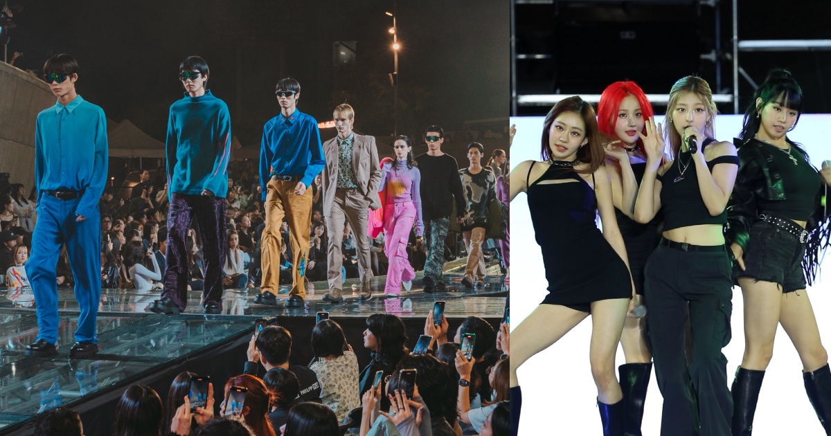 KISS OF LIFE도 라이브 쇼를 개최하며 한국 “WWD”에서 개최되는 패션쇼에 유명 브랜드가 집결 – WWDJAPAN