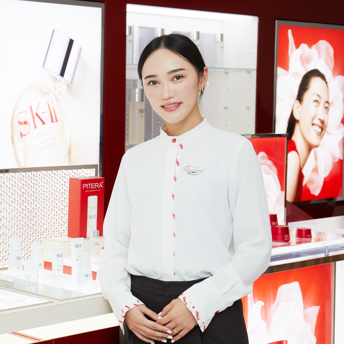 全国の「SK-II」メガイベントを駆け回る選抜メンバー 高島屋新宿