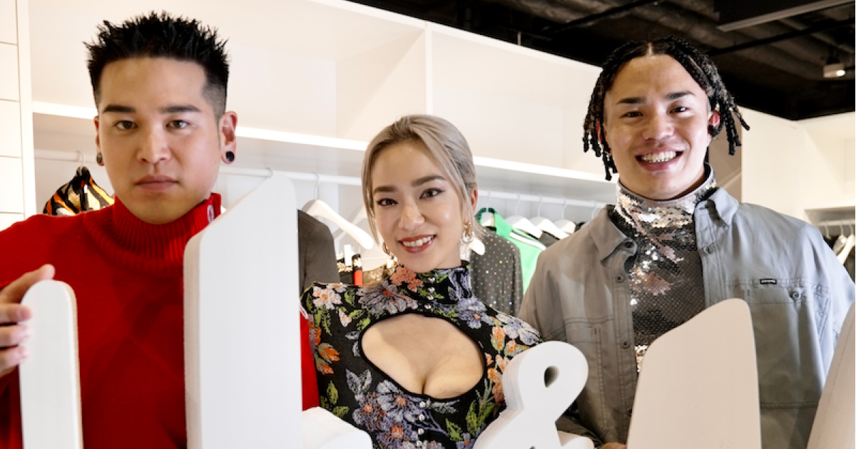 H&M」×「ラバンヌ」をデイリーに着る6コーデ DJデュオUNA+MATCHAが紹介