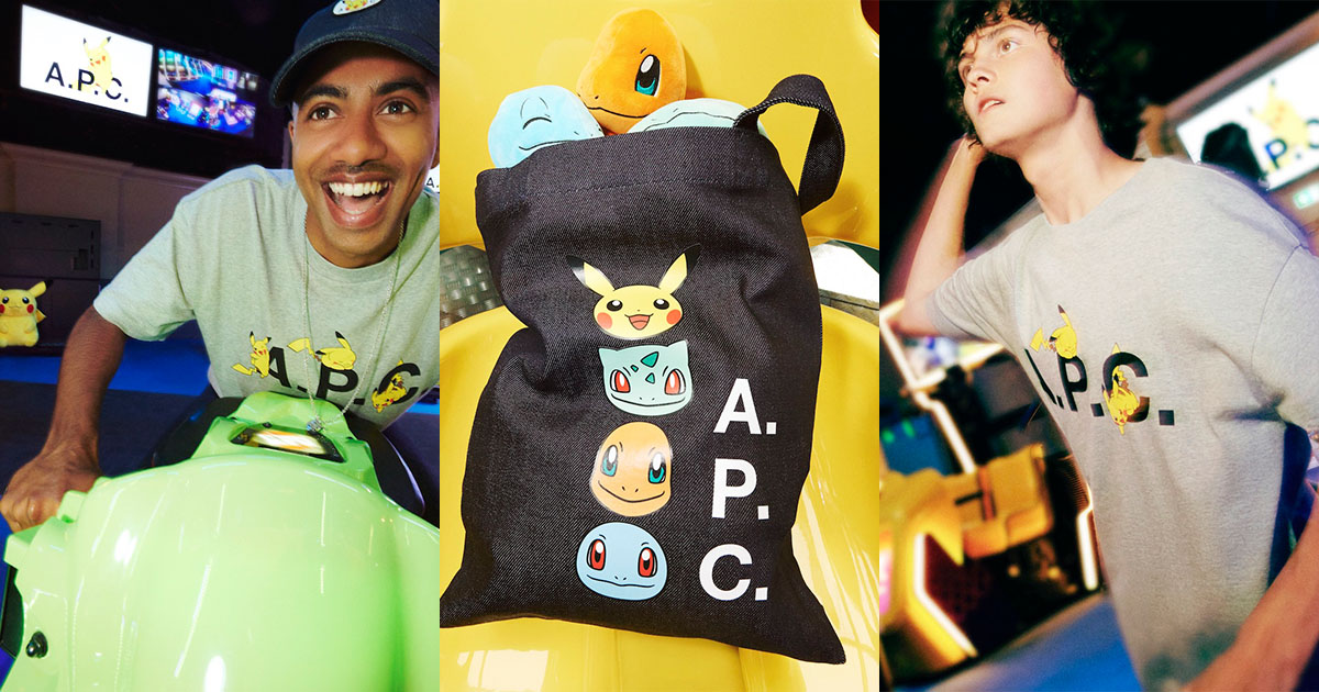 アー・ペー・セー」が「ポケモン」とコラボで11月15日にアパレルや 