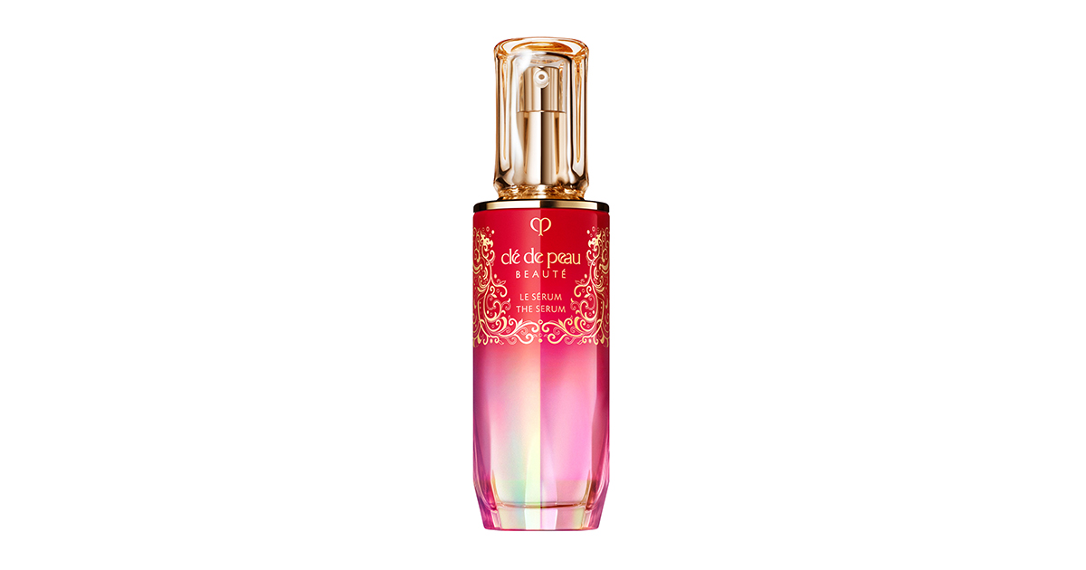 クレ・ド・ポー ボーテ」の美容液“ル・セラム” 赤×龍の限定デザインで  