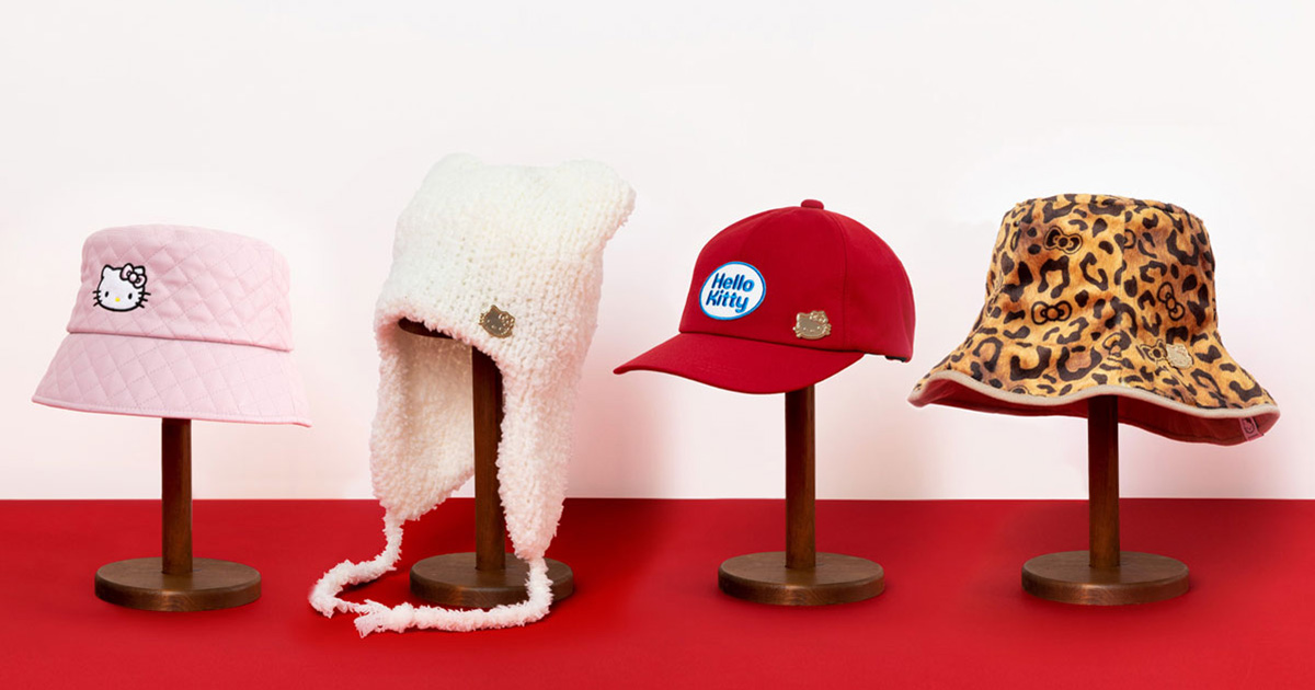 カシラ」がハローキティ50周年を記念したコラボアイテムを発売 