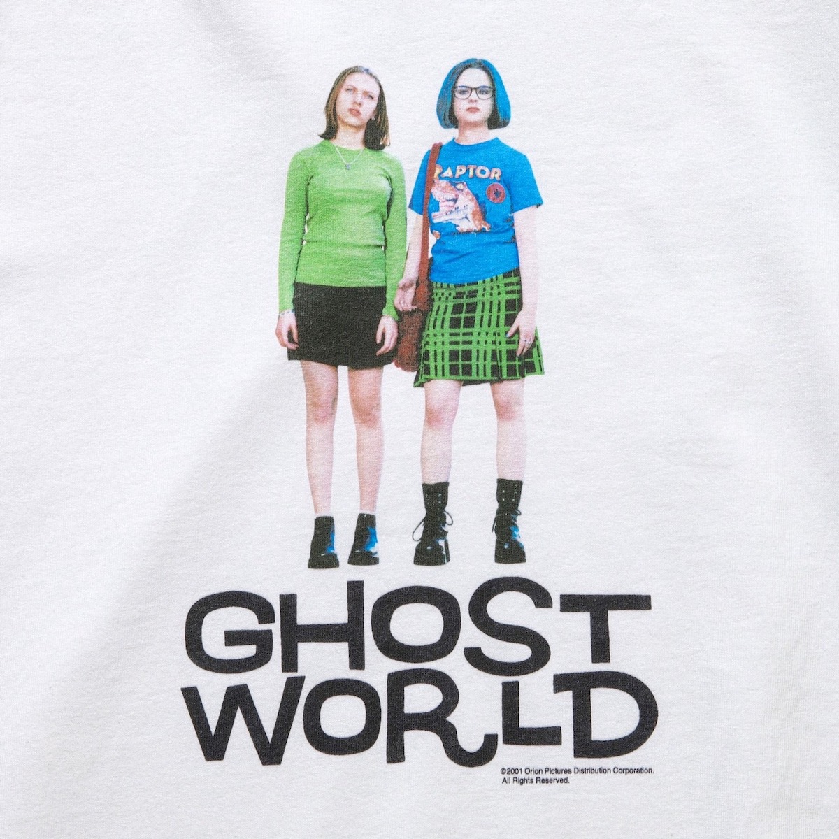 ウェーバー」が映画「ゴーストワールド」とコラボ Tシャツ2型を受注