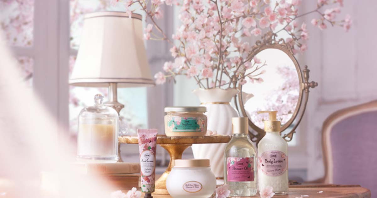 「サボン」が桜をイメージした限定コレクションを発売 ボディー 