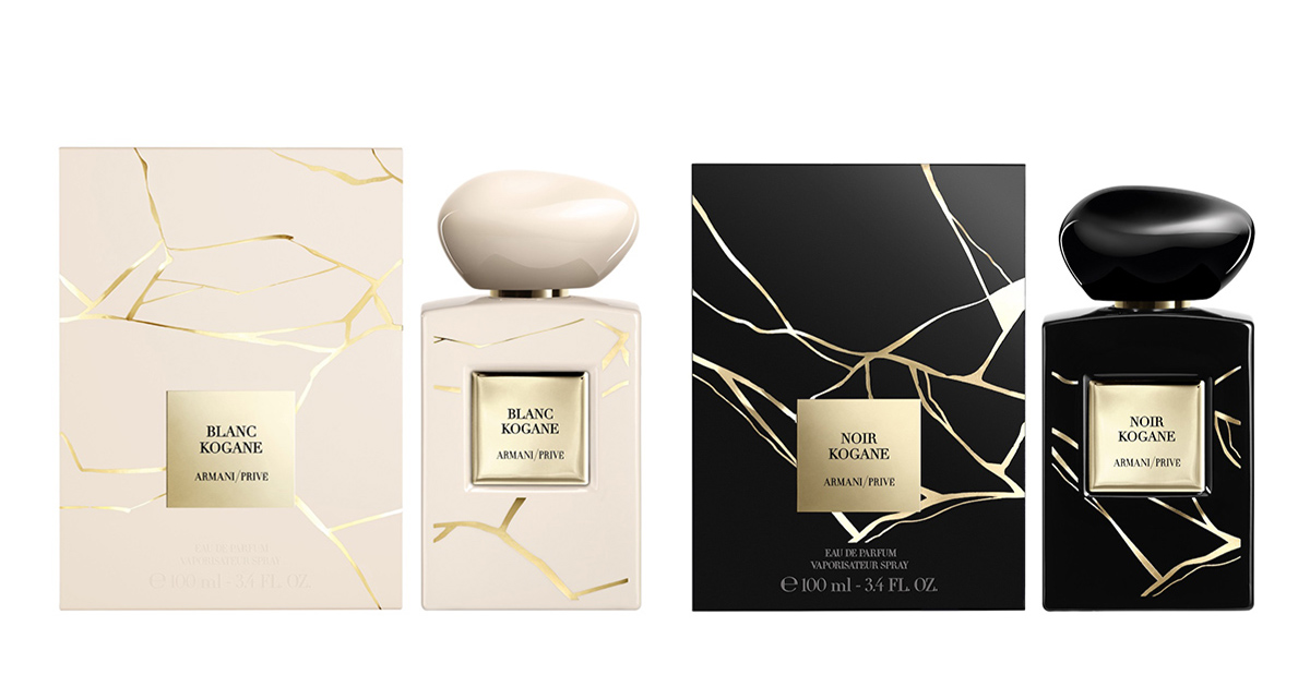アルマーニ ビューティ」が不完全の美“金継ぎ”に着想した香水2種を発売 