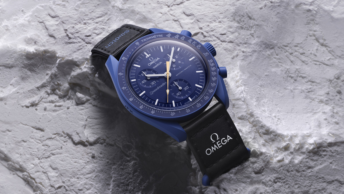 オメガ」×「スウォッチ」の特別な時計セット オークションに出品して