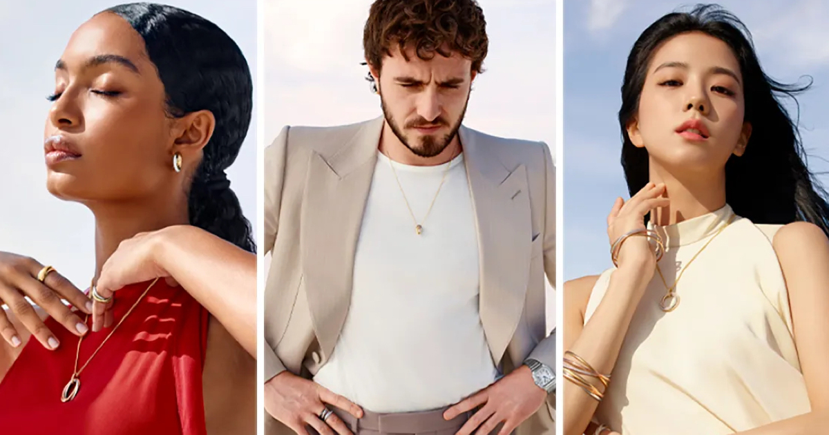 カルティエ」、新キャンペーンにBLACKPINKのジスやポール・メスカルを