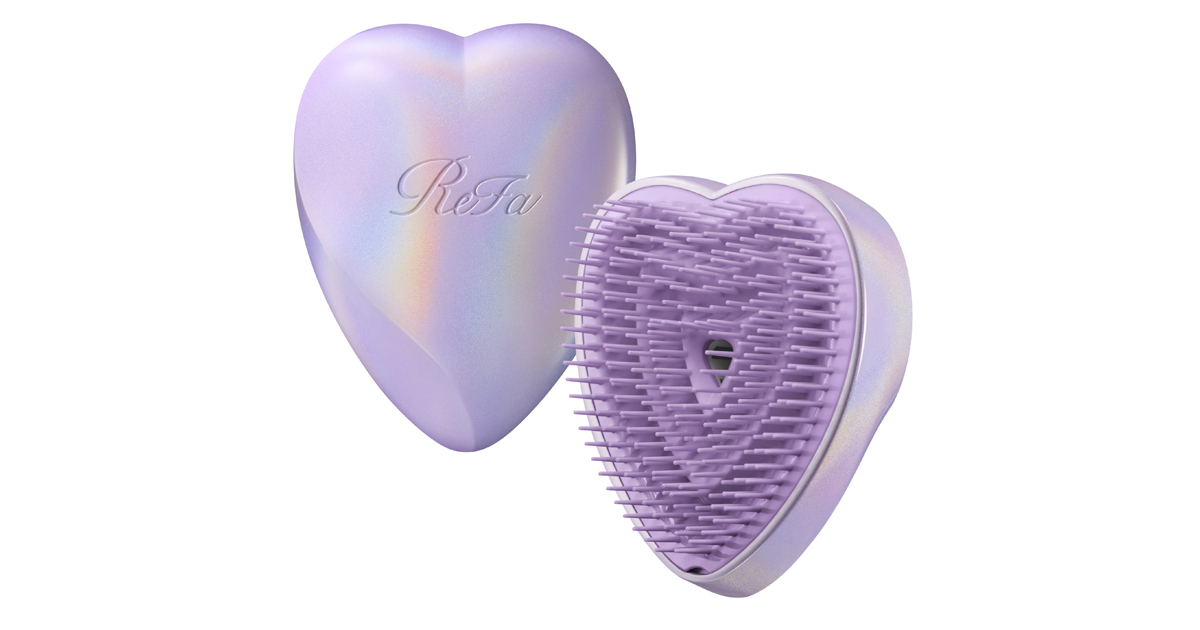 【新品】プラザ限定　リファハートブラシ ユニコーンピンクユニコーンブルー　リファ ReFa HEART BRUSH(リファハートブラシ)」から新カラー登場