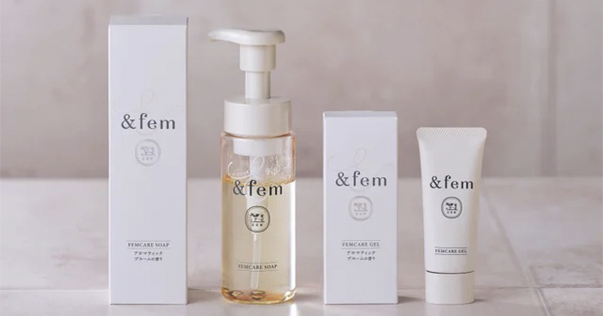 フェムケア　ソープ　フランス製　新品 フェムケアをもっと身近に！贅沢成分（※）たっぷり配合の