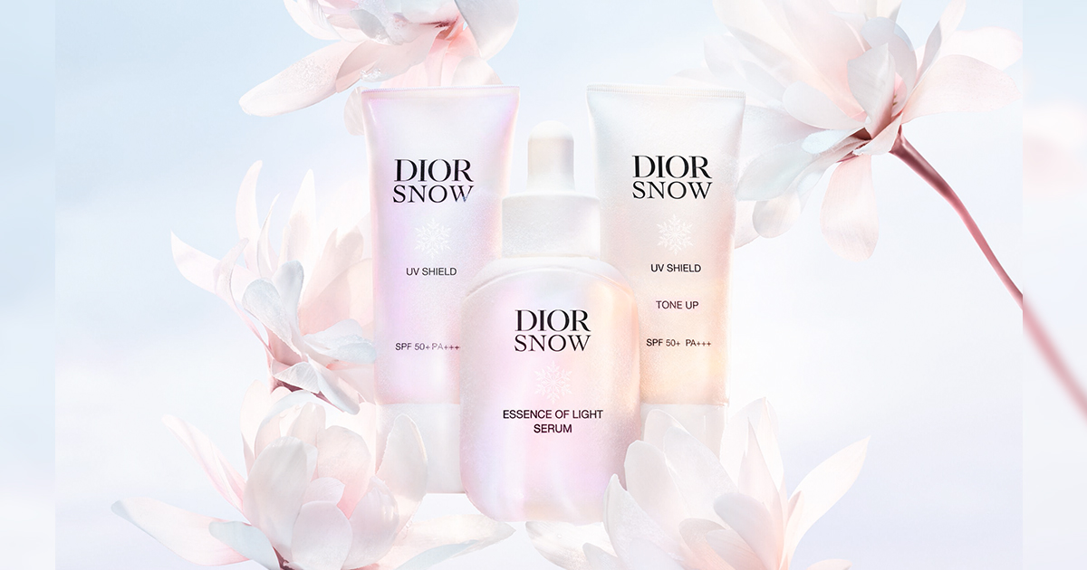 ディオール スノー”シリーズから新美白美容液が登場 肌荒れを防ぎ