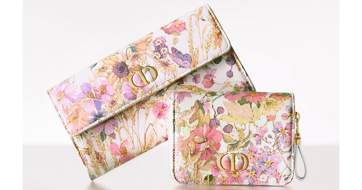 一粒万倍日】「ディオール」が花柄の財布を発売 創設者の思いを継ぐ