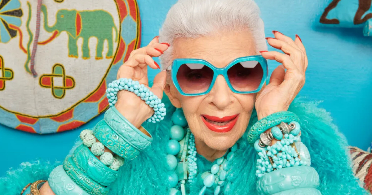 102歳で亡くなった世界最高齢のスタイル・アイコン、アイリス