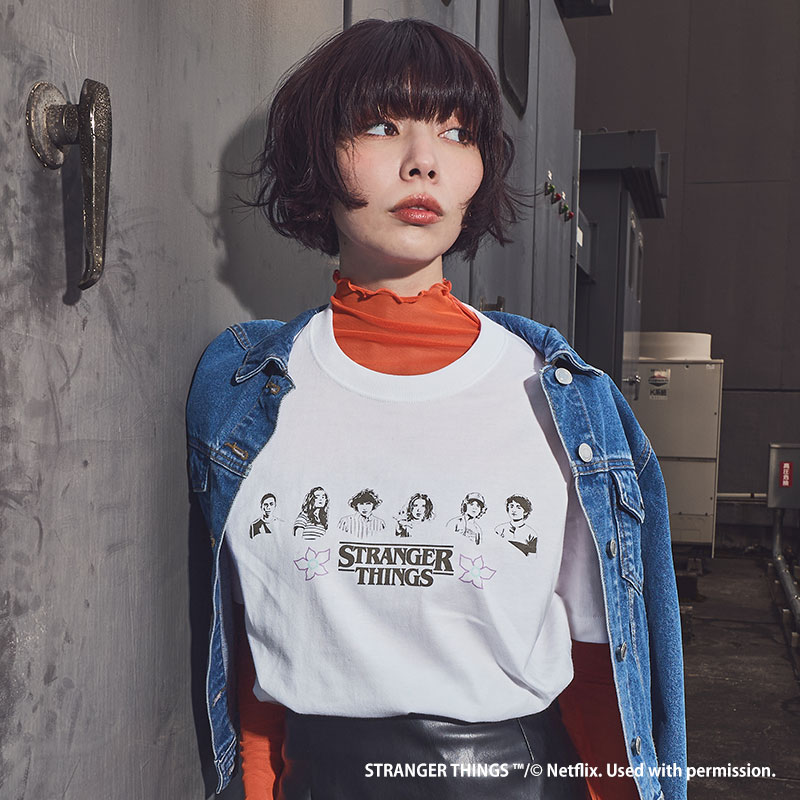 ストレンジャーシングス　Tシャツ　plaza PLAZAがNetflixシリーズ『ストレンジャー・シングス』とコラボ！80年代