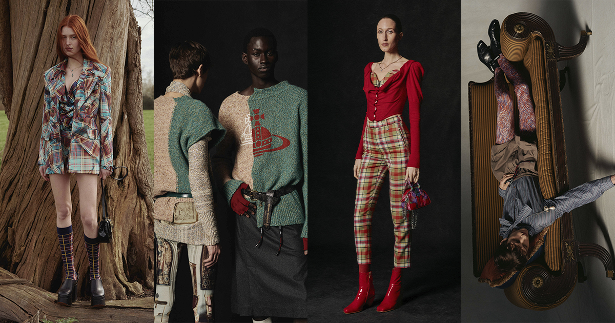 ルック】「ヴィヴィアン・ウエストウッド」2024-25年秋冬コレクション