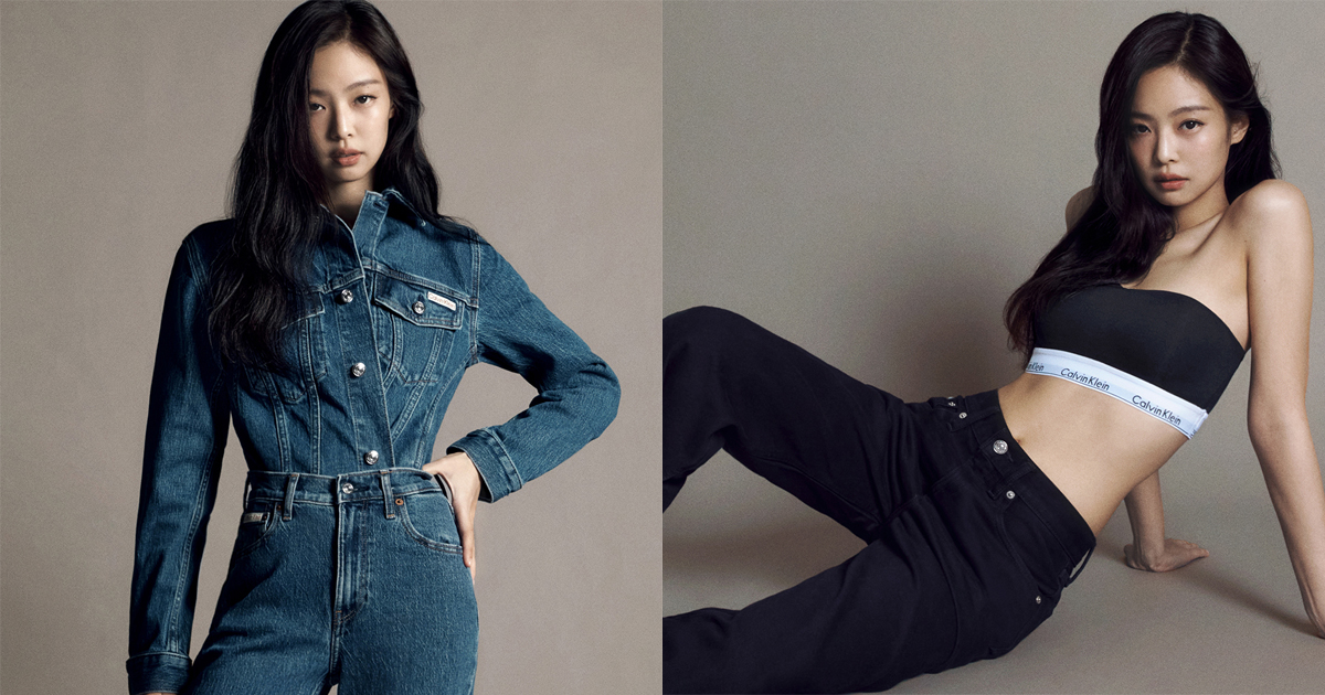 【正規激安】Calvin Klein ジェニ着用 韓国 デニムジャケット ジャケット・アウター