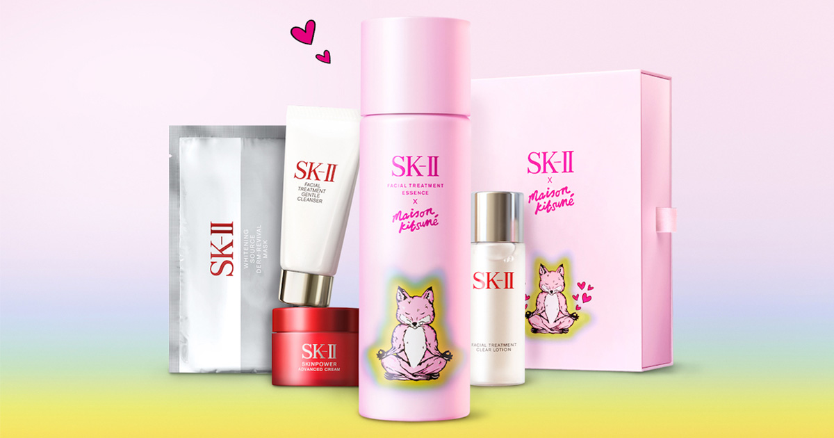 2024年母の日】「SK-II」×「メゾン キツネ」が母の日向け限定キットを 