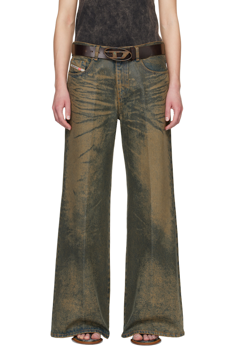 DIESEL SSENSE限定24年4月発売 ブラウン加工 セーター XXL