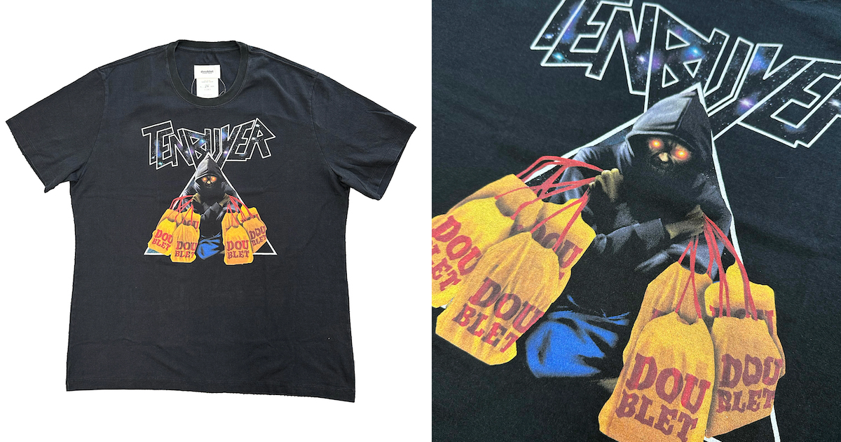 ダブレット」が“No More転売”Tシャツを発売 「コンバース」とのコラボ 