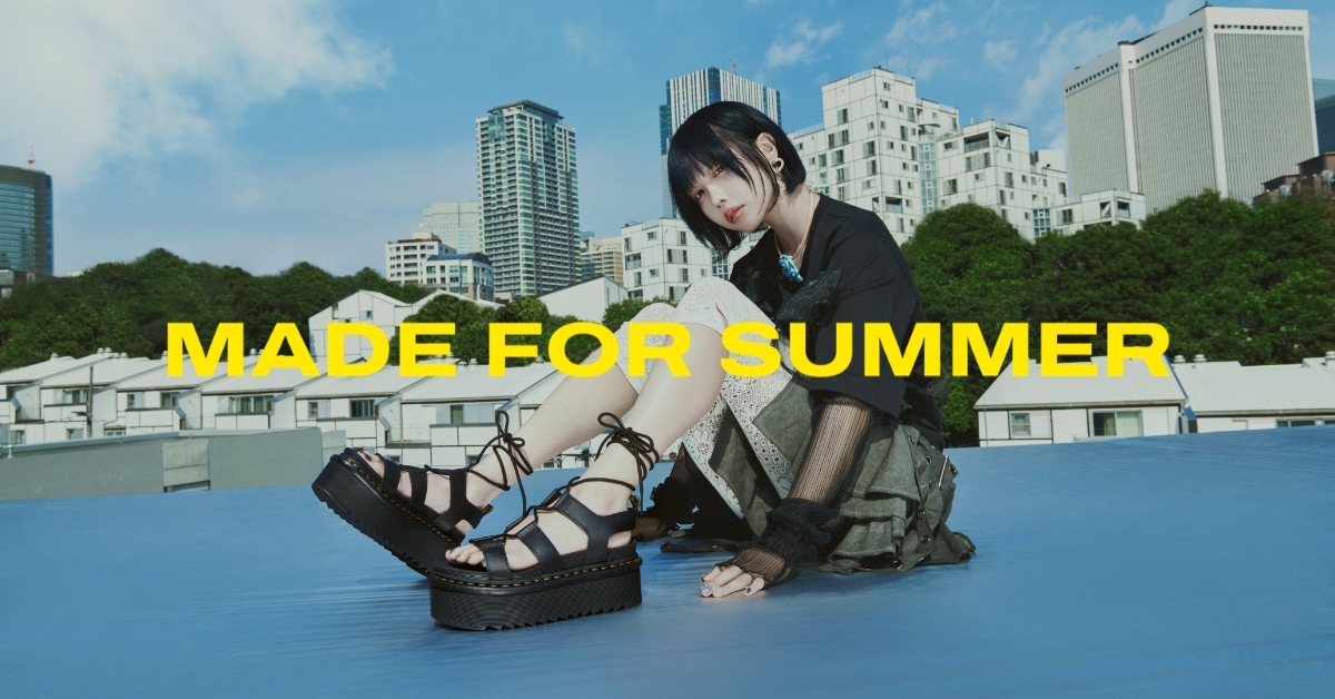 【ハナちゃんさん専用】ドクターマーチン（Dr. Martens） ドクターマーチン」が新作サンダルキャンペーンをスタート ビジュアル
