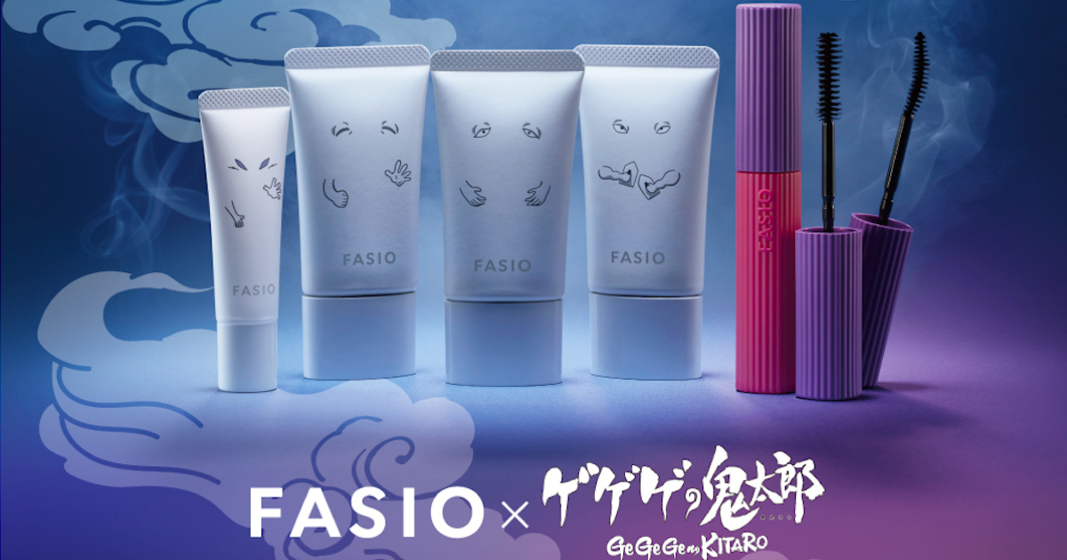 ファシオ」とゲゲゲの鬼太郎がコラボ ぬりかべや一反もめんが ファシオ」とゲゲゲの鬼太郎がコラボ ぬりかべや一反もめんが
