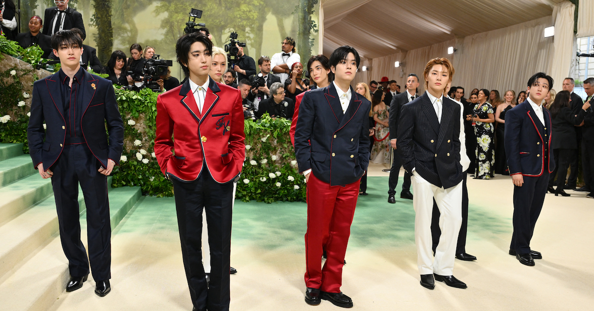 Stray Kids Makes History as First K-Pop Group at Met Gala with Tommy Hilfiger