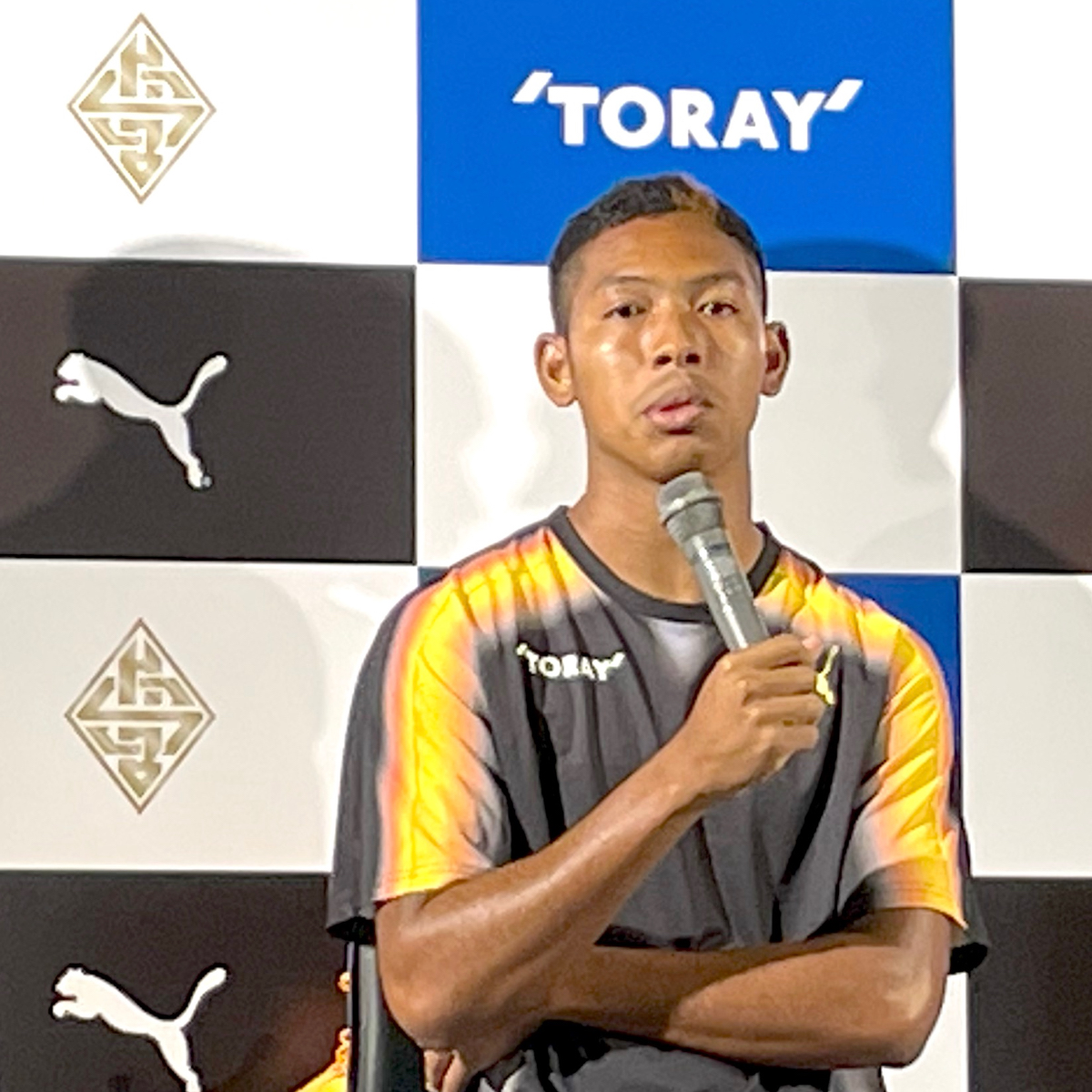 レア　サニブラウン　サイン　プーマ　Tシャツ　サニブラウン　アブデルハキーム選手 PUMA、サニブラウン選手着用の新コレクションREBEL発売