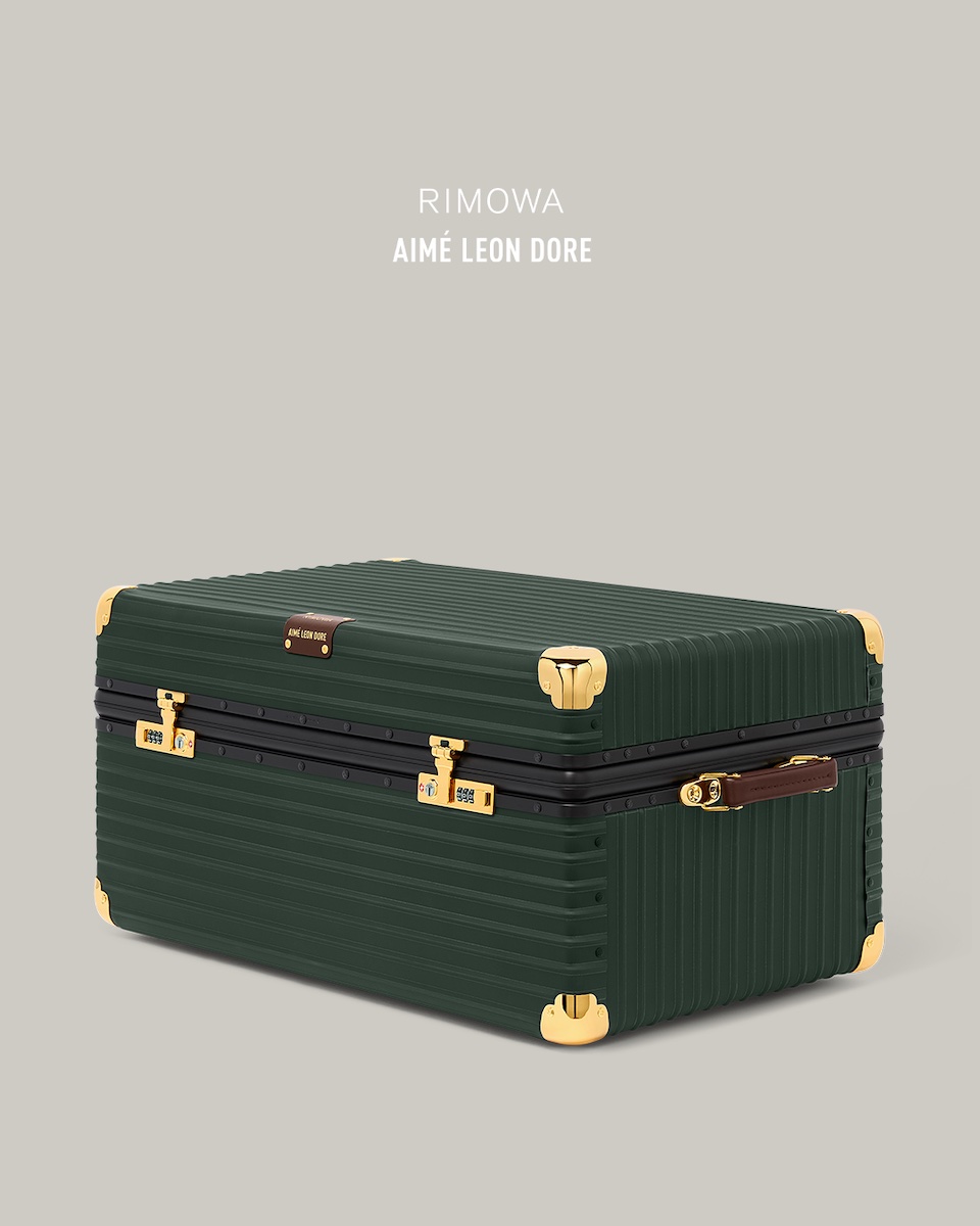 リモワ」と「エメ レオン ドレ」がコラボ 旅の黄金期を表現した2