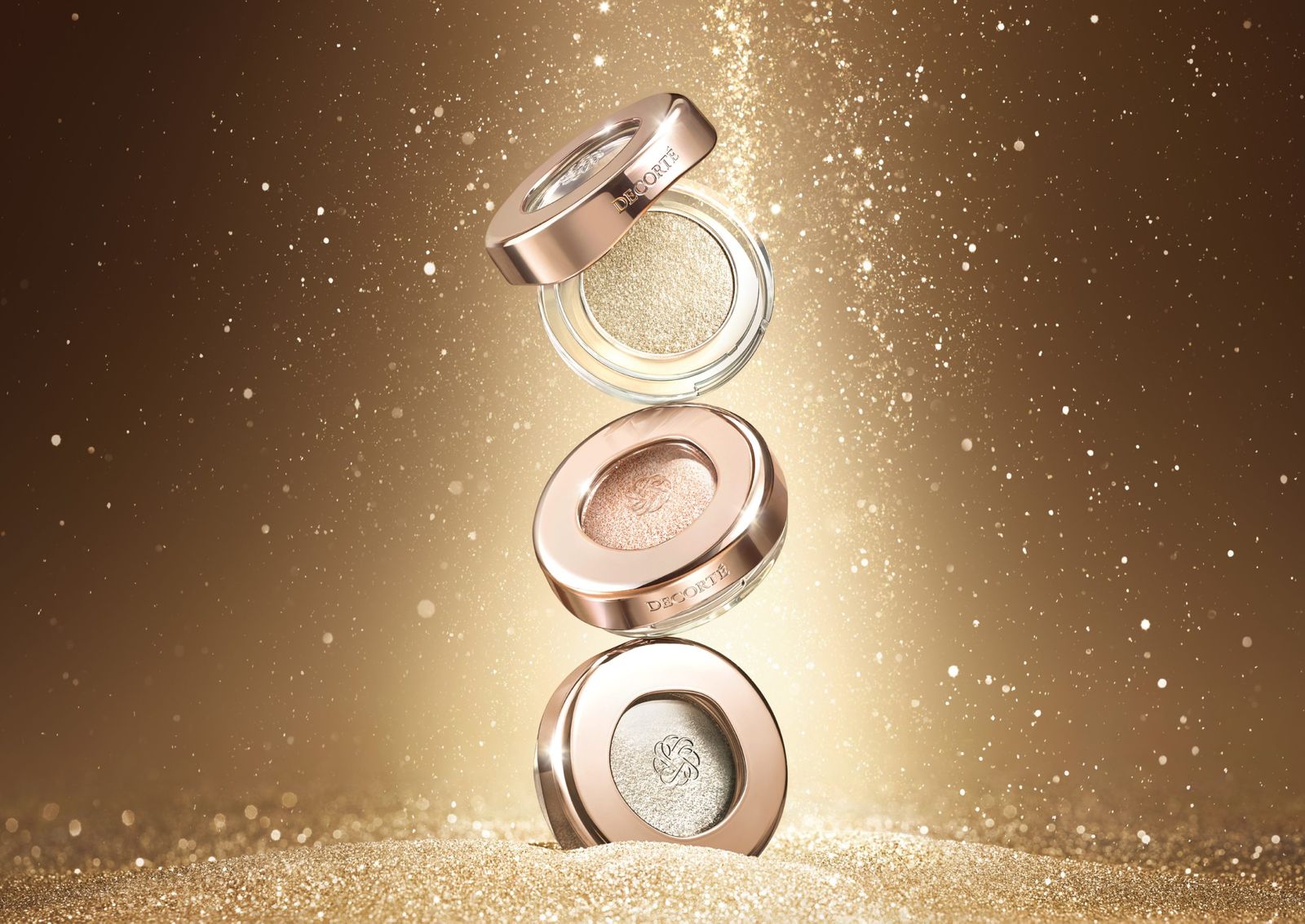 コスメデコルテ」が宝石のような輝きを与える単色グリッターアイカラー