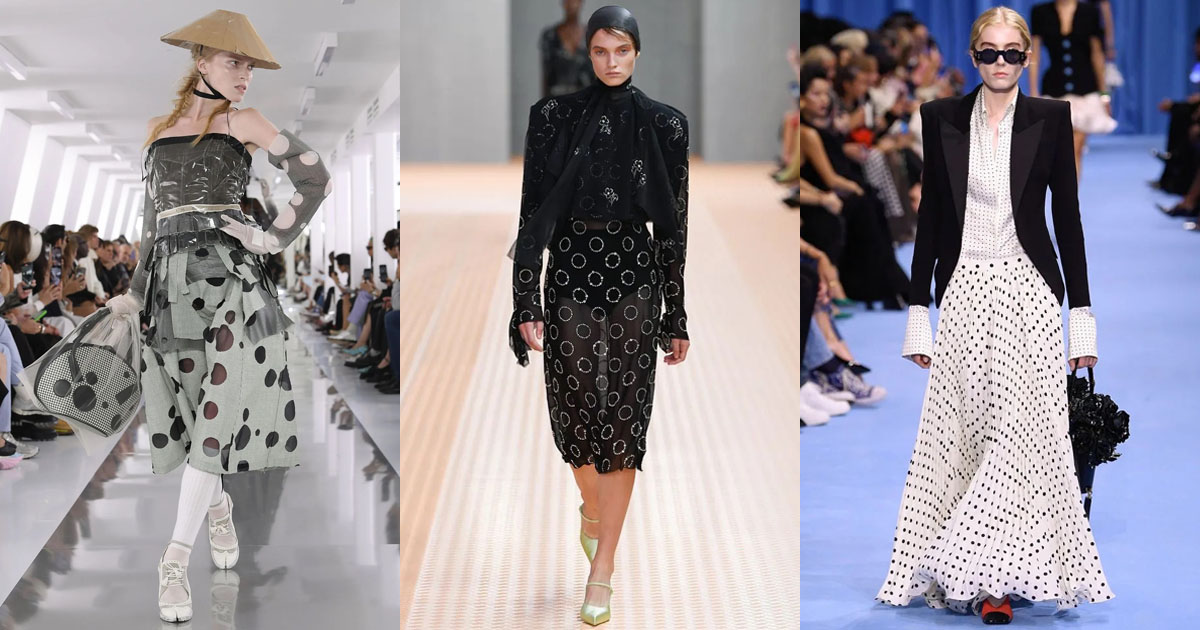 ドット柄が復活！ 新合言葉は“ノンスイートでかっこよく”【2024年春夏