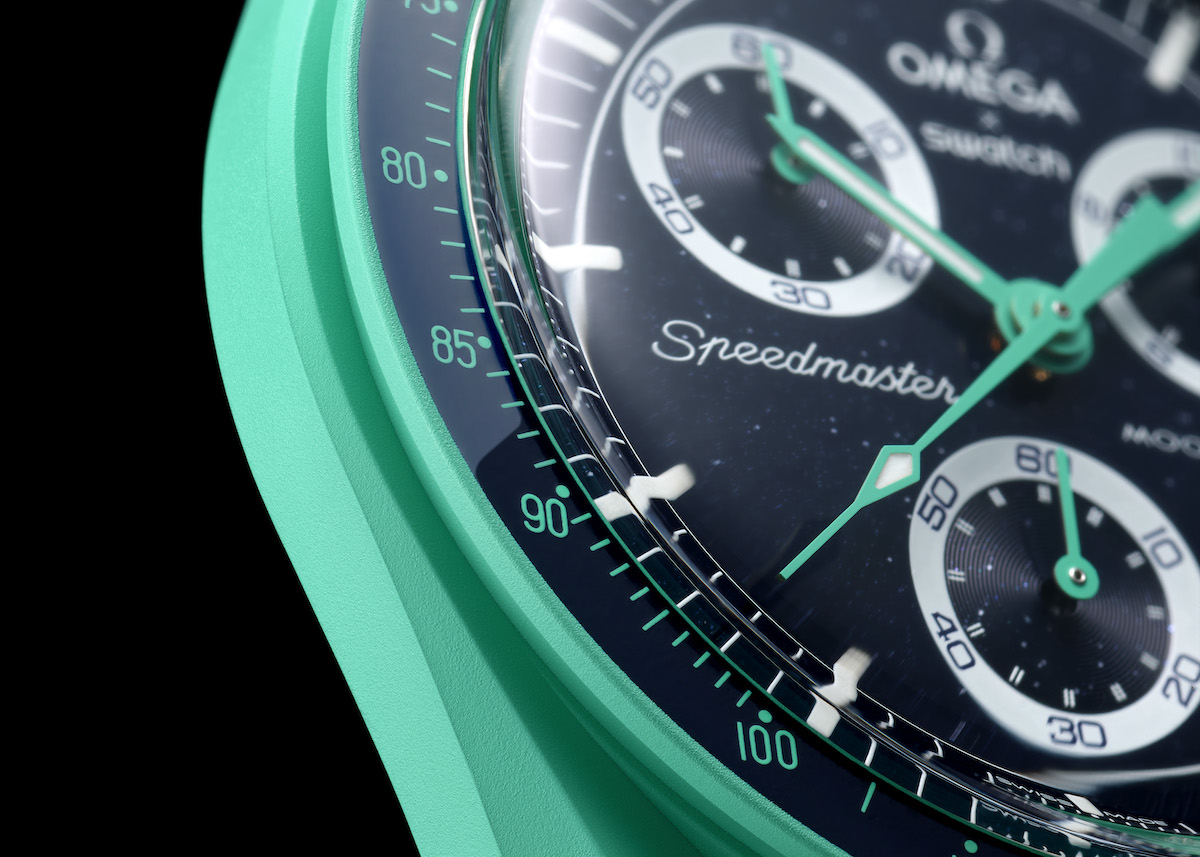 オメガ スウォッチ OMEGA×Swatch POLAR LIGHTS Swatch×OMEGA EARTH ターコイズ オーロラ オメガ スウォッチ