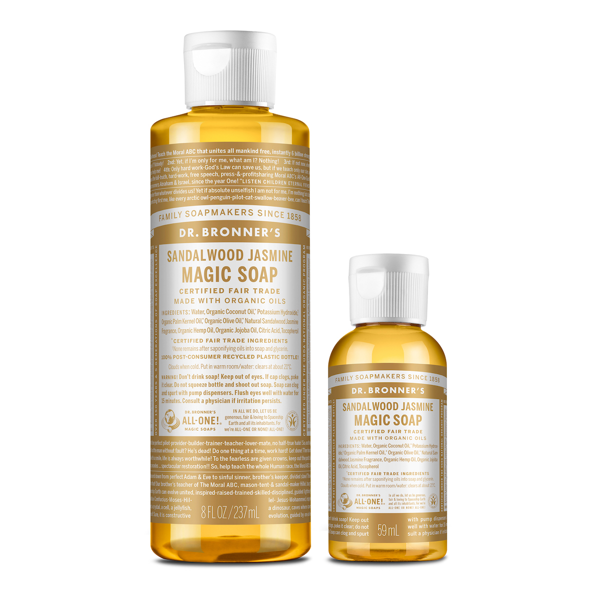 ドクターブロナー」からサンダルウッドジャスミン香る“マジックソープ
