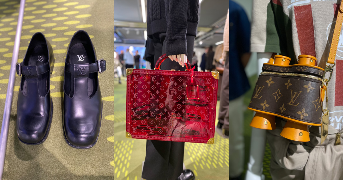 ルイ・ヴィトン」メンズ新作100点超を一挙紹介 拡大して見てほしい精巧