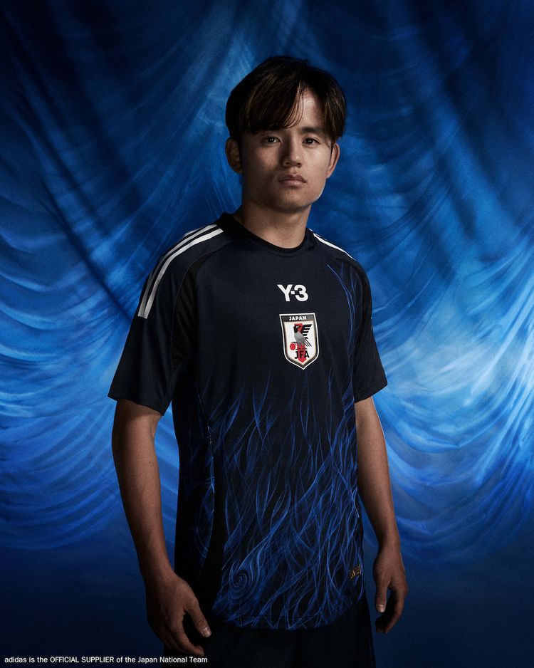 Japan Nationwide Soccer Group and Yohji Yamamoto “Y-3” Unveil New Collaborative Uniforms to Put on at Paris Olympics – WWDJAPAN