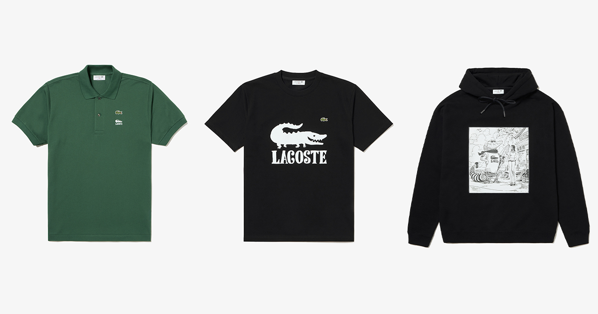 LACOSTE／ラコステ × ONE PIECE／ワンピース コラボ扉絵Tシャツ LACOSTE／ラコステ × ONE PIECE／ワンピース コラボ扉絵Tシャツ