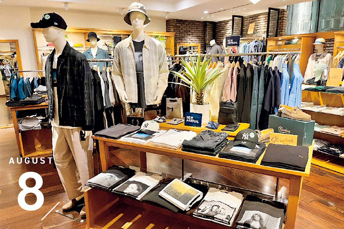 メンズの残暑＆暖冬対策まとめ 9月もTシャツ、以降はセットアップ提案 