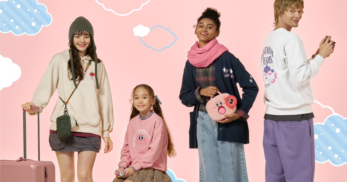 GU ジーユー　カービィ セット　(バラ売り不可) GU「星のカービィ」コラボコレクション発売！レトロなカービィや