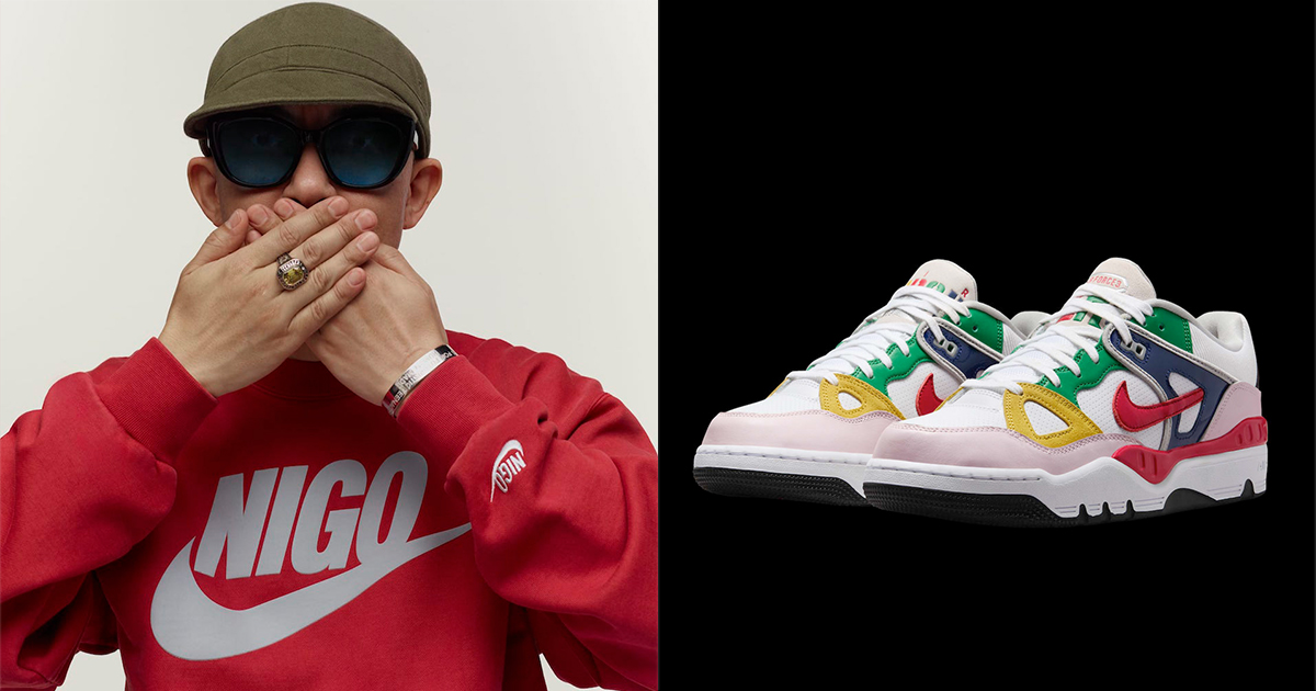 ナイキ」とNIGO®が初コラボ 第1弾は“エア フォース 3”とアパレル
