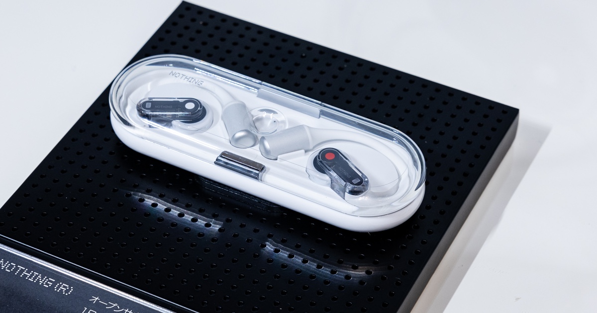 ナッシング」からオープンイヤー型イヤホン“Ear (open)”が登場 ナッシング」からオープンイヤー型イヤホン“Ear (open)”が登場