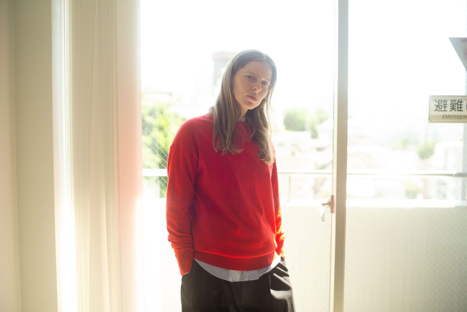 新品 Text テクスト 石川俊介　ベビーアルパカ　ニット サイズ1 marka 新品 Text テクスト 石川俊介 ベビーアルパカ ニット 日本製