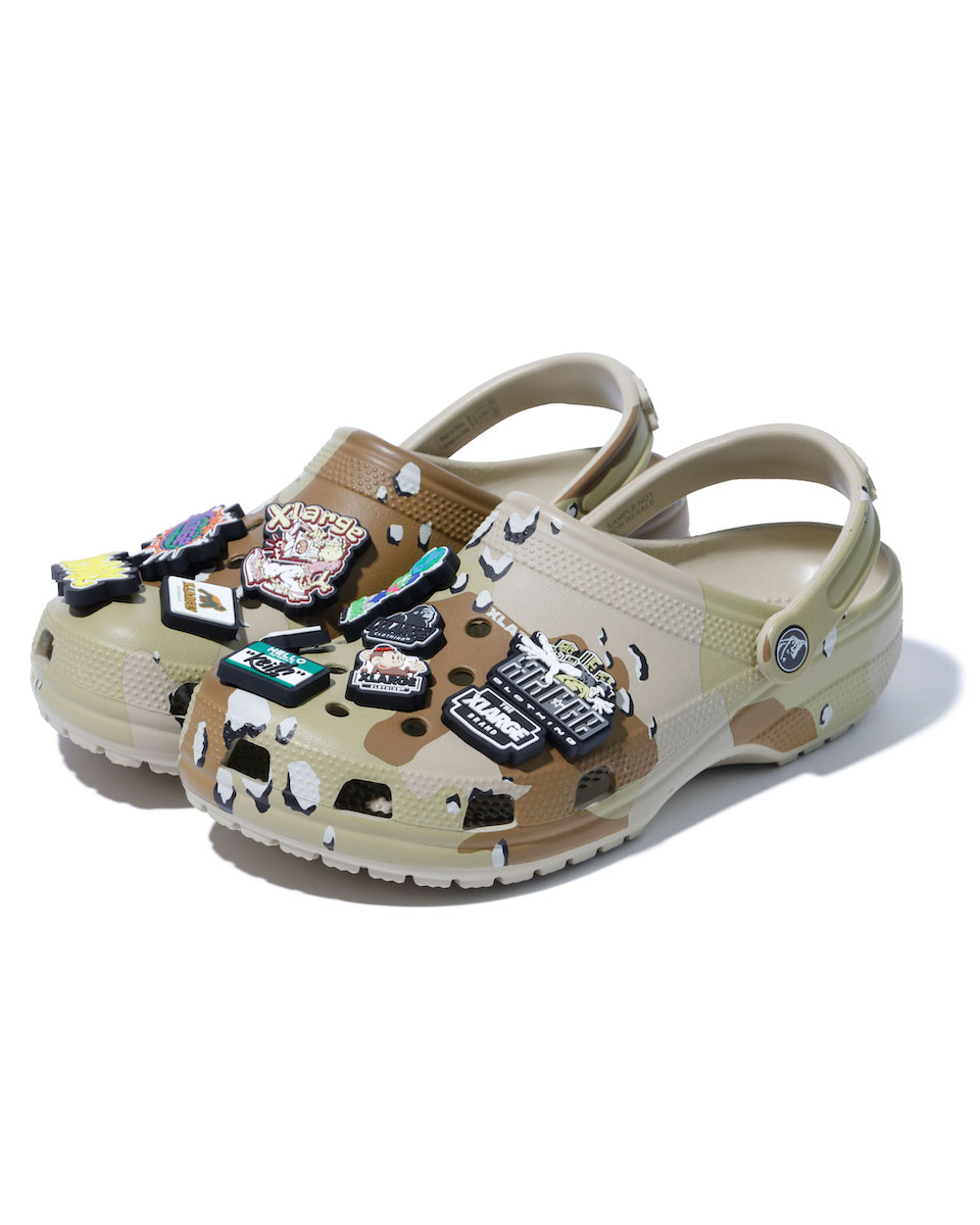 クロックス」と「エクストララージ」のコラボ第2弾 “チョコチップカモ
