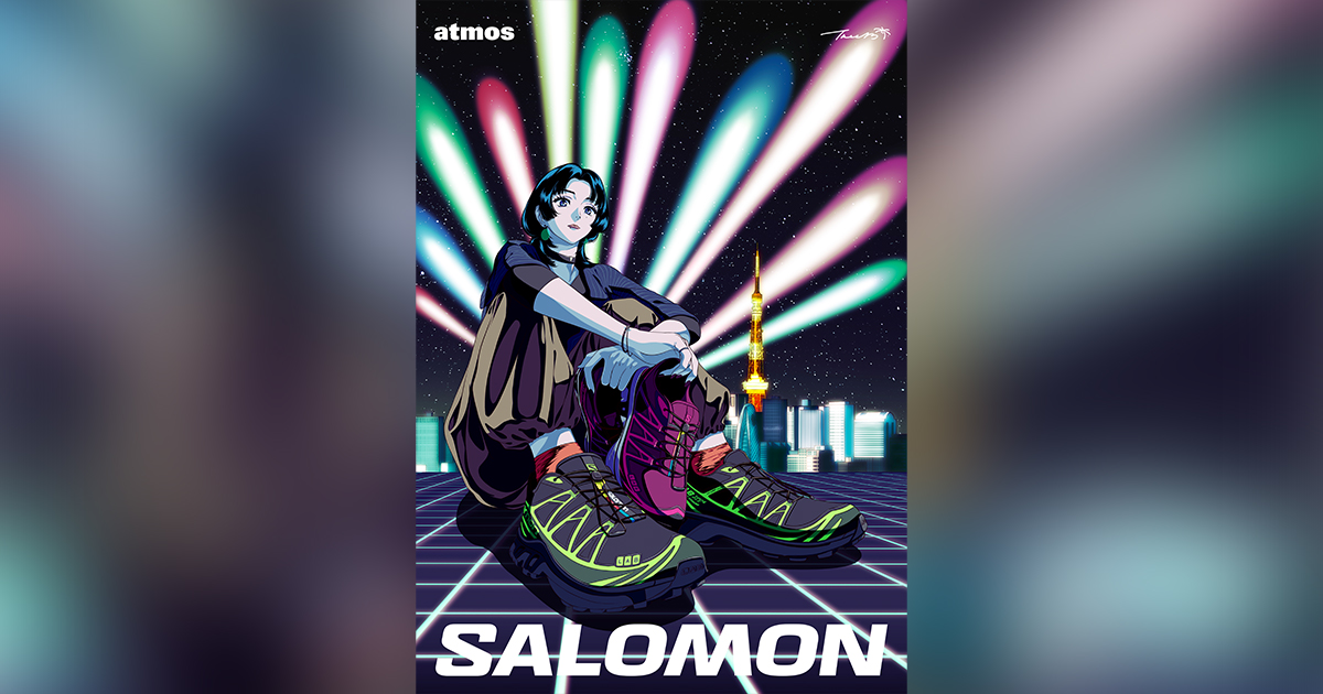 【24cm】Salomon XT-6 Neon サロモン ネオントーキョー サロモン」が新作“XT-6 ネオン トウキョウ”を発表 「アトモス