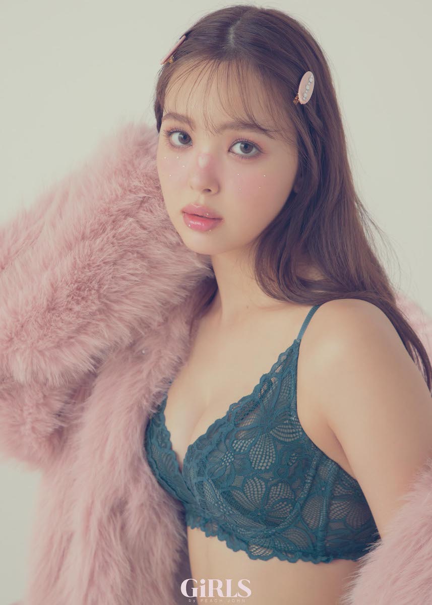 藤田ニコルが着こなす「ガールズ バイ ピーチ・ジョン」の“もり