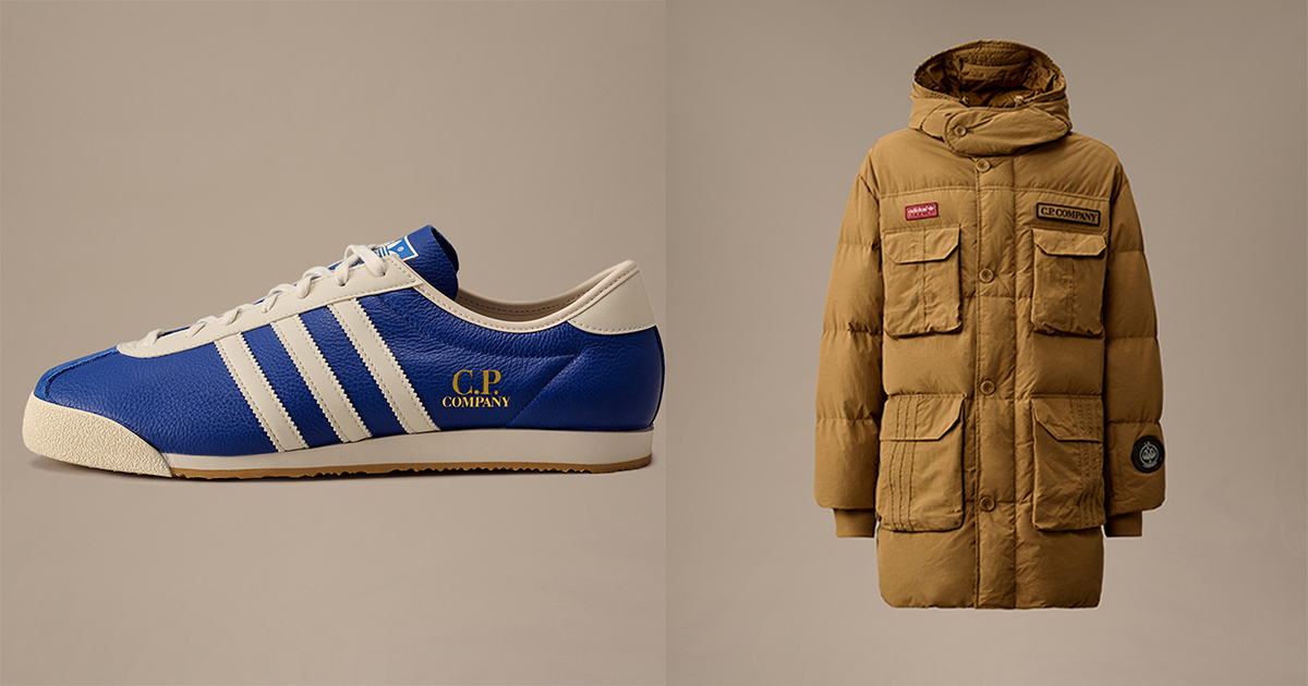 アディダス」の“SPZL” と「C.P. カンパニー」がコラボ 伊勢丹