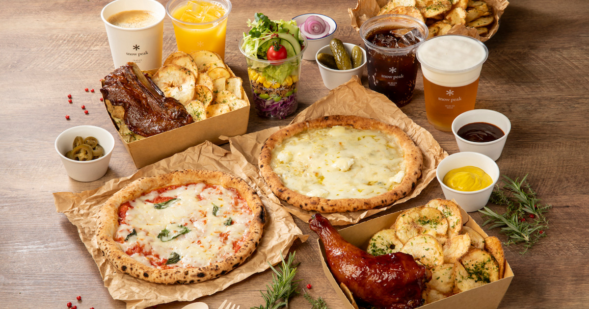 スノーピーク」初のテイクアウト専門店が長崎スタジアムシティに