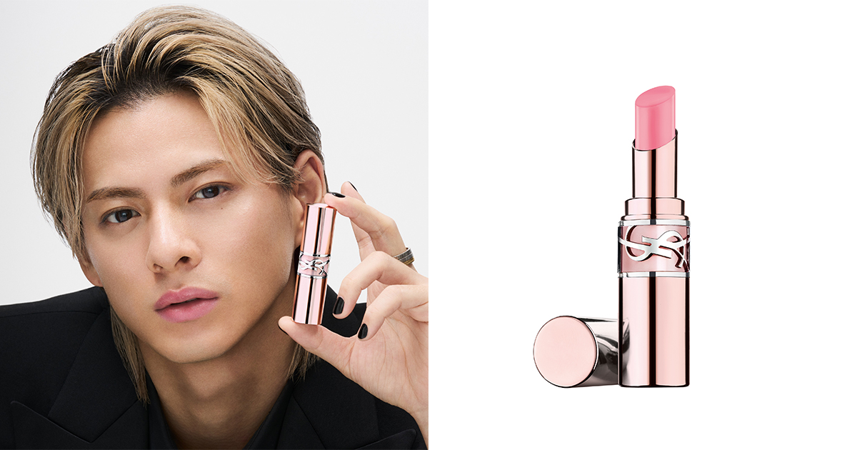 YSL」がNumber_i平野紫耀を起用したホリデールックを公開 ピンク