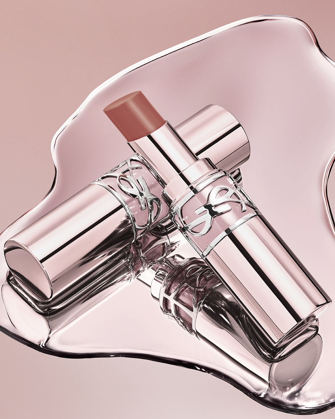 2025年春コスメ】「YSL」のリップシリーズ“ラブシャイン”からピンクを堪能する新6色が登場 - WWDJAPAN