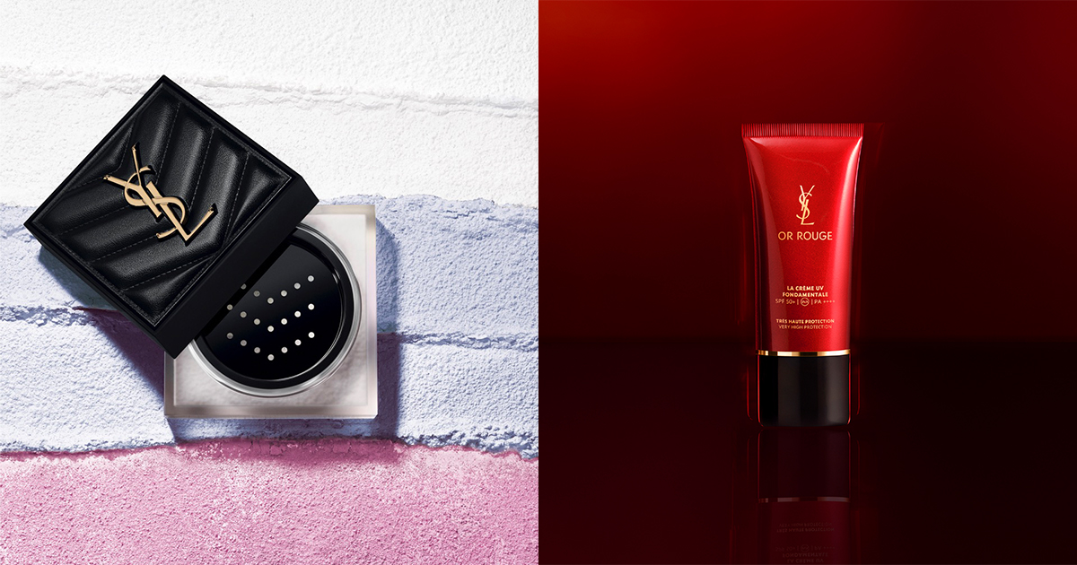 YSL」が“オールアワーズ”シリーズのルースパウダーを発売 ブルー