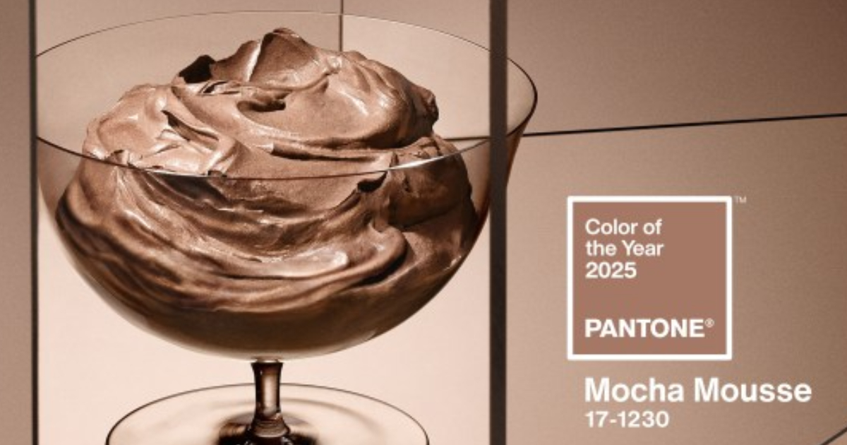 パントン2025年カラーにミルクチョコのような“モカ・ムース” くつろぎ