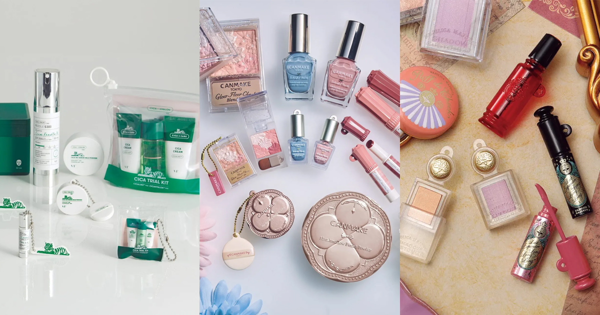 2024年に登場した“ガシャポンコスメ”を振り返り！ ミニチュアチャーム